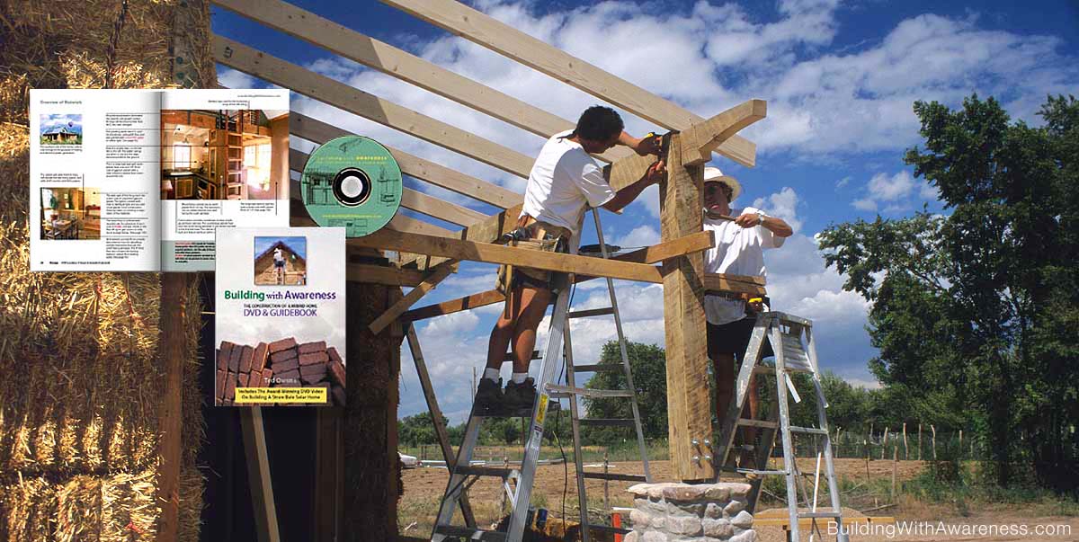 straw bale framing loft portal joists DVDGB page