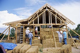 straw bale homes