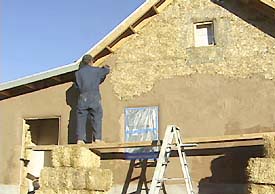 west wall mud and straw